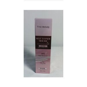 Self Tanner Mousse First Melody 14 Day Effect 30X Clear Bronzers Dark 6.7 fl oz.